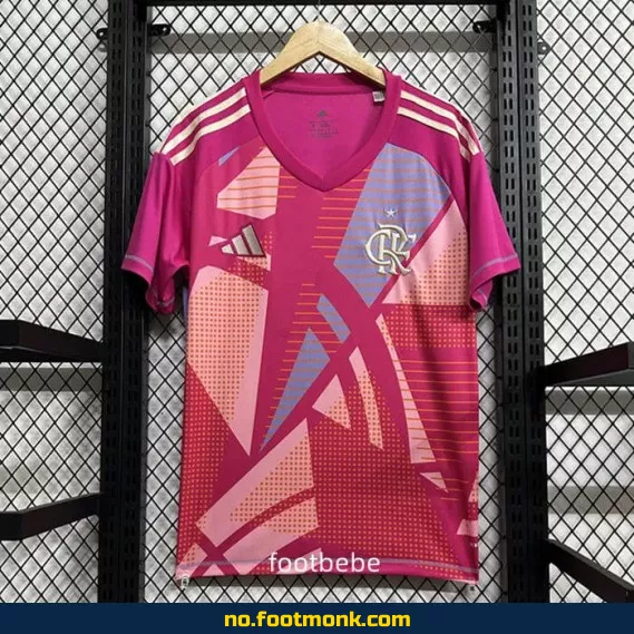 Flamengo keeperdrakt 2025-2026 (rød) – Offisiell fotballdrakt for barn og voksne | Kjøp nå