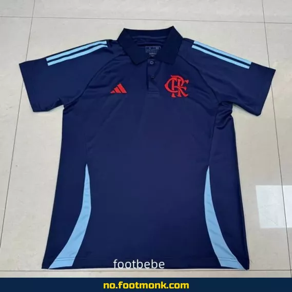 Flamengo 2025-2026 fotballdrakt – Royalblå polo – Offisiell drakt for barn og voksne | Kjøp nå