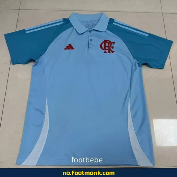 Flamengo 2025-2026 fotballdrakt – Polo blå – Offisiell drakt for barn og voksne | Kjøp nå