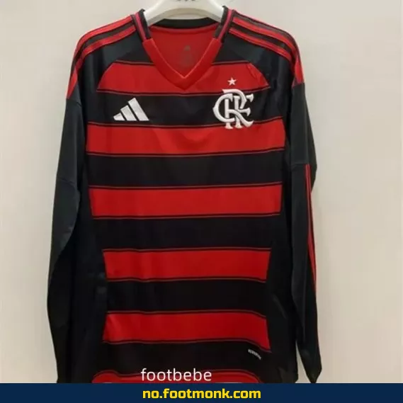 Flamengo hjemmedrakt 2025-2026 langermet – Offisiell fotballdrakt for barn og voksne | Kjøp nå