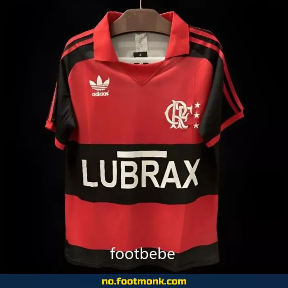 Flamengo Vintage Fotballdrakt 1985-1986 Hjemme – Autentisk Fotballtrøye