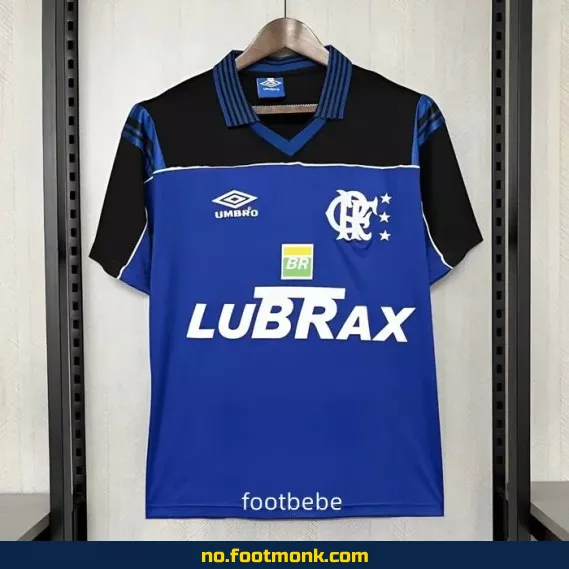 Vintage Flamengo fotballdrakt 1999-2000 (blå) – Autentisk fotballtrøye for voksne og barn