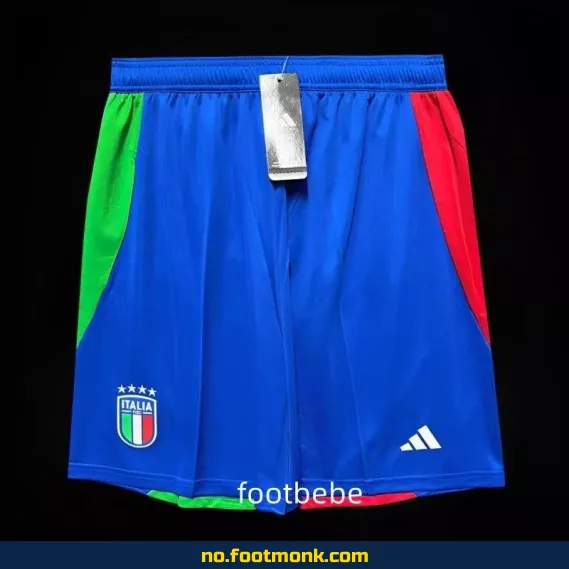 Italiensk EM 2024 fotballdrakt i blå – Kjøp billige fotballdrakter online