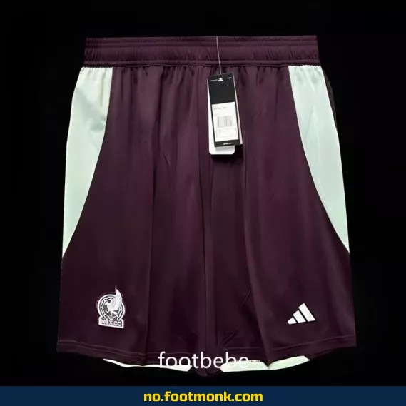 Mexique 2024 Bordeaux Fotballdrakt – Offisiell Replica