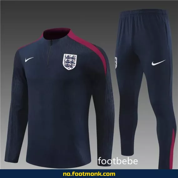 Englands fotballdrakt 2024-2025 royalblå – Offisiell fotballtrøye