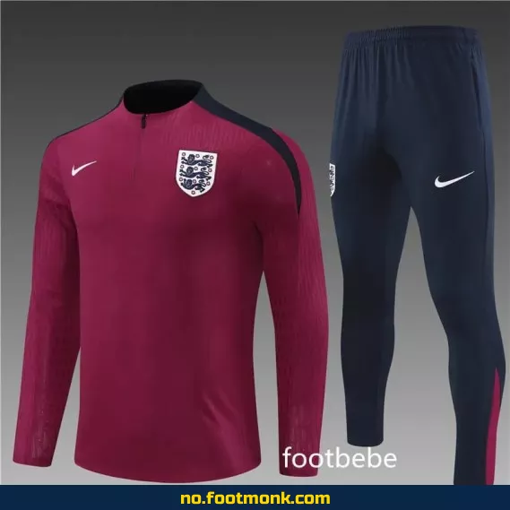 Englands fotballdrakt 2024-2025 rød – Offisiell fotballtrøye for barn og voksne | Kjøp nå