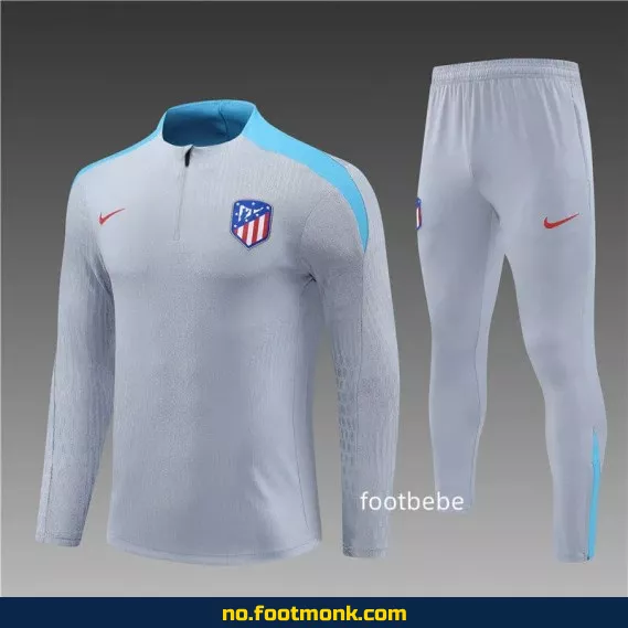 Atletico Madrid 2024/2025 Fotballdrakt Grå – Offisiell Klubbdrakt for Voksne og Barn – Kjøp Nå