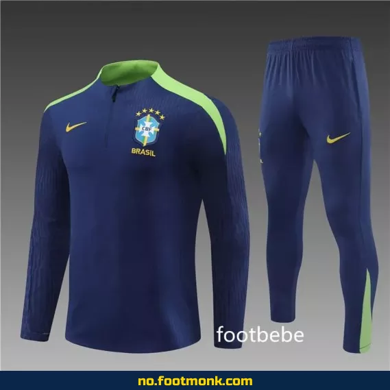 Brasil 2024-2025 fotballdrakt i royalblå – offisiell drakt til salgs