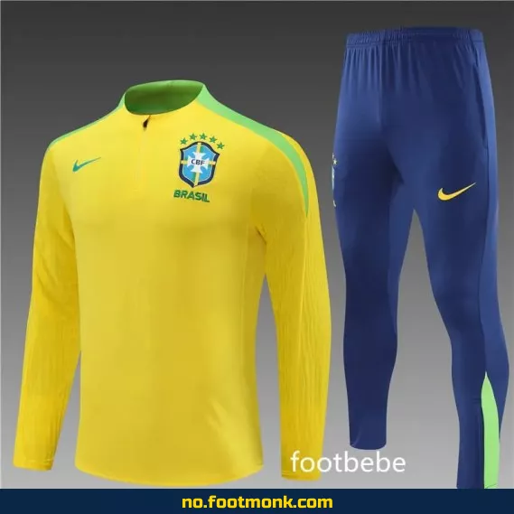 Brasil 2024-2025 fotballdrakt i gul – offisiell drakt til salgs