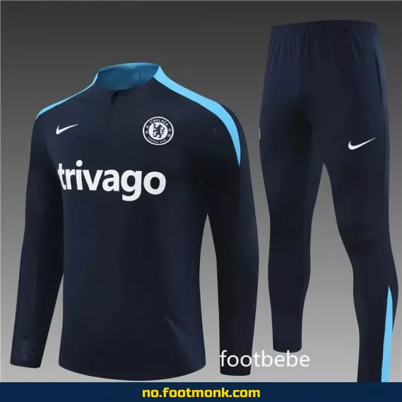 Autentisk Chelsea FC fotballdrakt 2024-2025 – Royal blå | Offisiell drakt for voksne og barn | Fotballtrøye med navn og trykk