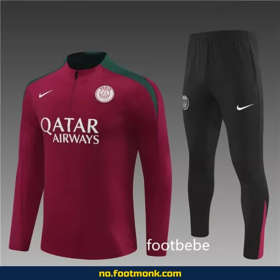 PSG fotballdrakt 2024-2025 rød – Offisiell drakt, barn og voksen – Kjøp nå