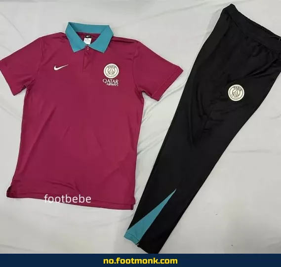 PSG 2025-2026 rød Polo fotballdrakt – Offisiell nettbutikk for fotballtrøyer