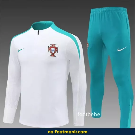 Portugal 2024-2025 Hjemmedrakt Hvit – Offisiell Fotballdrakt
