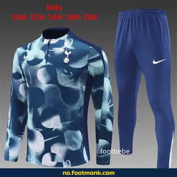 Tottenham Fotballdrakt for Barn 2024-2025 Camouflage – Offisiell Klubbdrakt